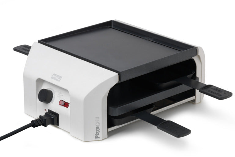 Raclette und PizzaGrill 4 Personen, Basisgerät weiss
