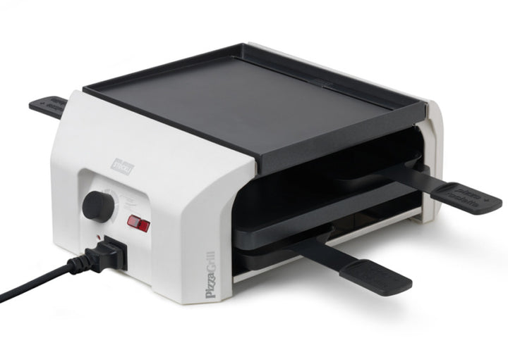 Raclette und PizzaGrill 4 Personen, Basisgerät weiss