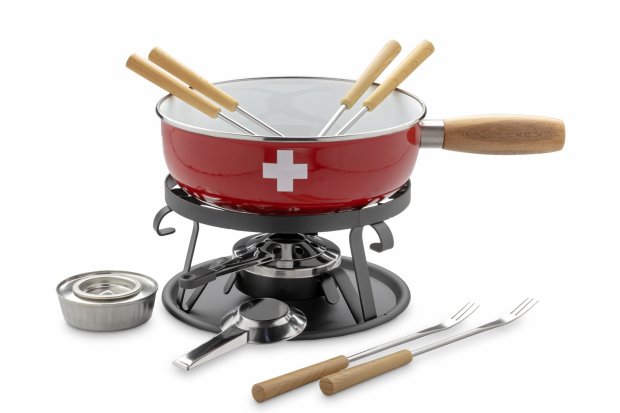 Fondue Set Tradition Schweiz