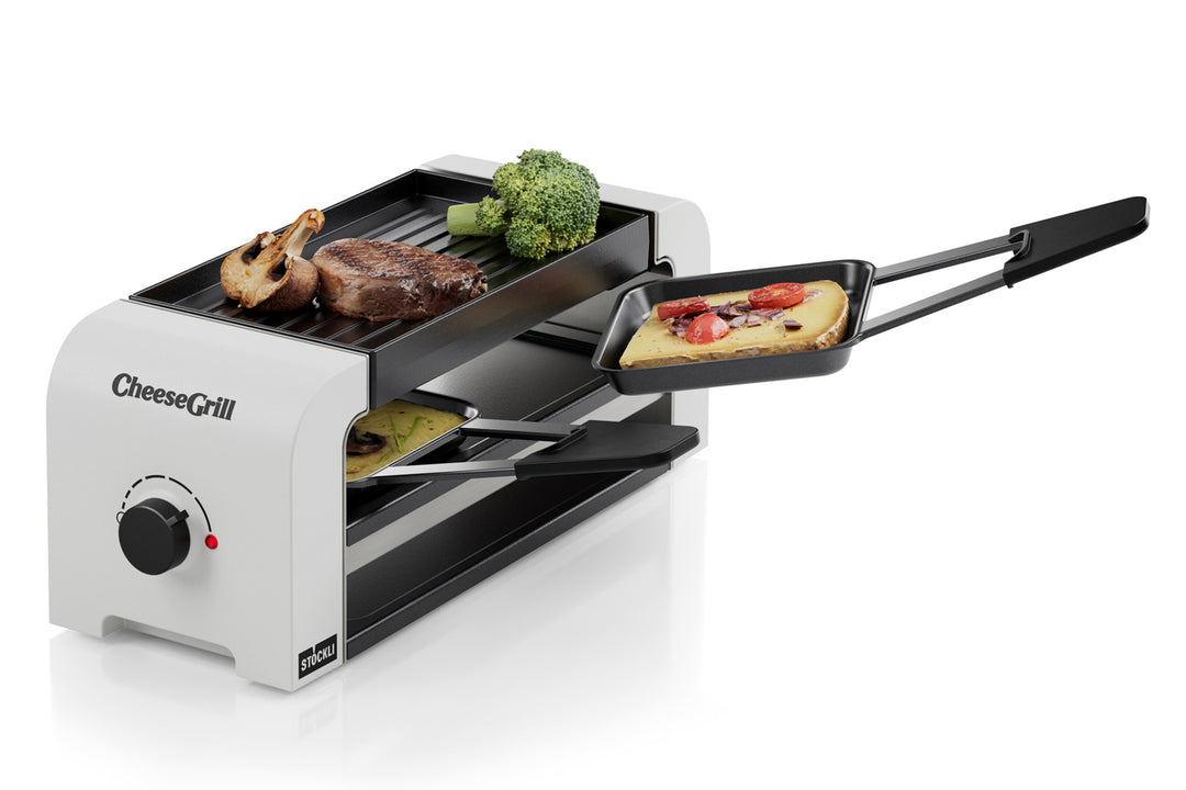 Weiss – Schweizer Racletteofen von Stöckli