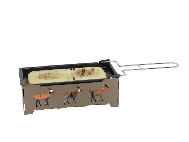 Teelicht-Raclette Geissli Braun